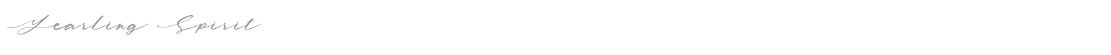 Yearling Spirit font preview